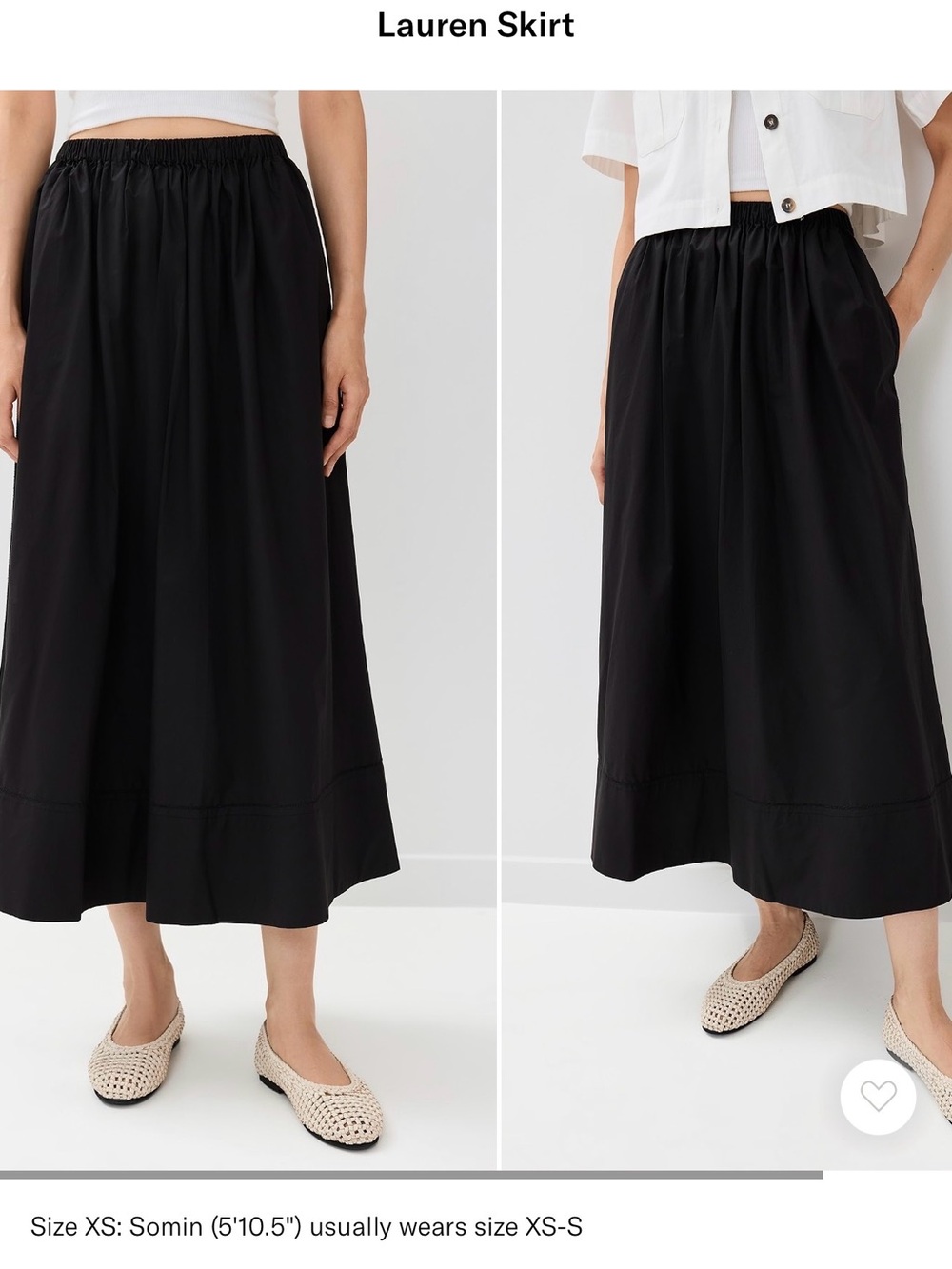Jenni Kayne Lauren Skirt in Navy, Size M